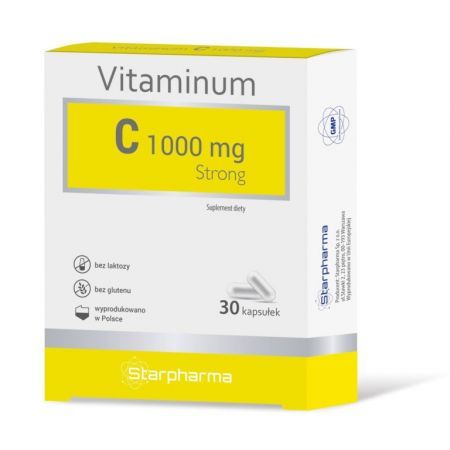 Vitaminum C Strong 1000 mg 30 kapsułek