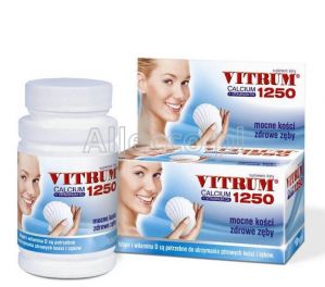 Vitrum Calcium 1250 + Vit.D3 120 tabletek
