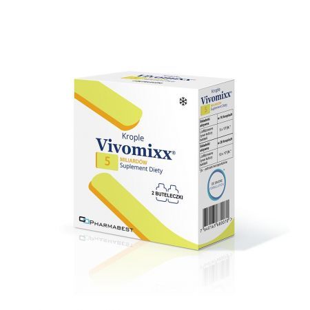 Vivomixx krople 2x5ml  suplement diety dla noworodków