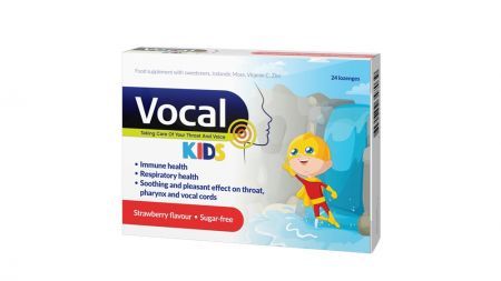 Vocal KIDS 24 pastylki do ssania