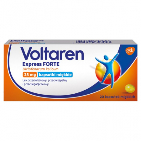 Voltaren Express Forte 25 mg 20 kaps.