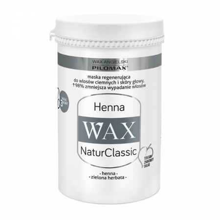WAX Pilomax HENNA Regenerująca maska do włosów ciemnych 480 ml