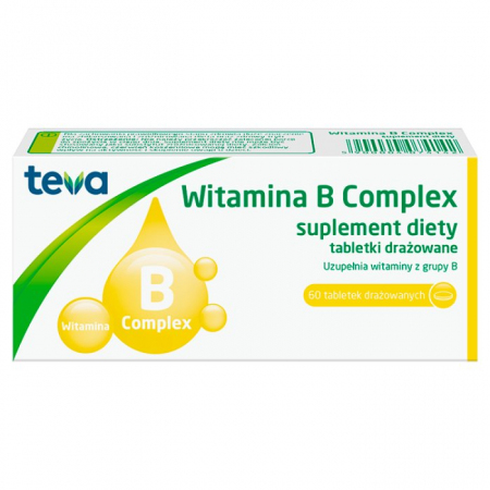 Witamina B Complex 60 tabletek drażowanych / Witaminy