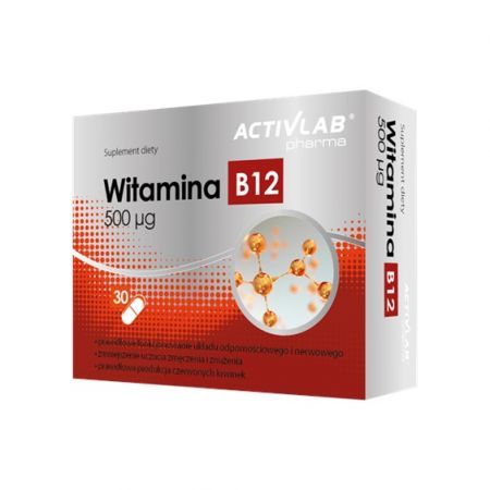 Witamina B12 30 kapsułek ACTIVLAB