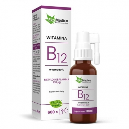 Witamina B12 w aerozolu 30 ml