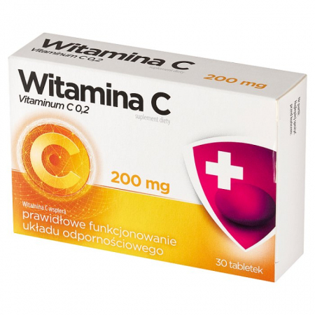 Witamina C 200 30 tabletek