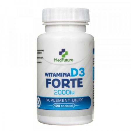 Witamina D3 Forte 2000 iu 120 tabletek