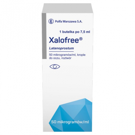 Xalofree 0,05 mg/ml krople do oczu, 7,5 ml