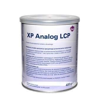XP Analog LCP proszek do sporządzenia roztworu doustnego, 400 g