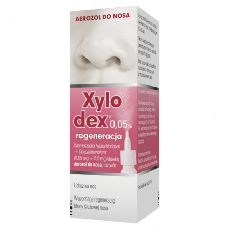 Xylodex 0,05% aerozol 10 ml