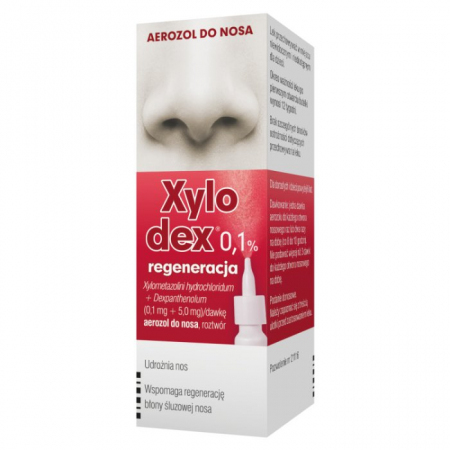Xylodex 0,1%  aerozol 10 g/katar