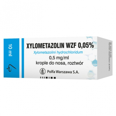 Xylometazolin 0,05% krople 10 ml