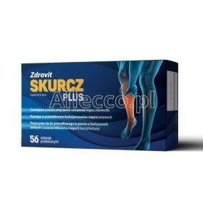 ZDROVIT Skurcz Plus 56 tabletek powlekanych / Skurcze