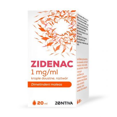 Zidenac 1 mg/ml krople doustne 20 ml