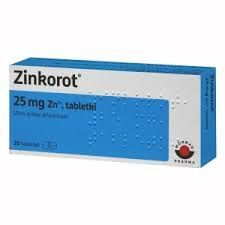 Zinkorot 25 mg 20 tabletek / Cynk