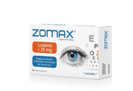 Zomax 30 tabletek powlekanych / Zdrowe oczy
