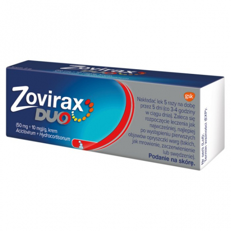 Zovirax Duo krem 2 g